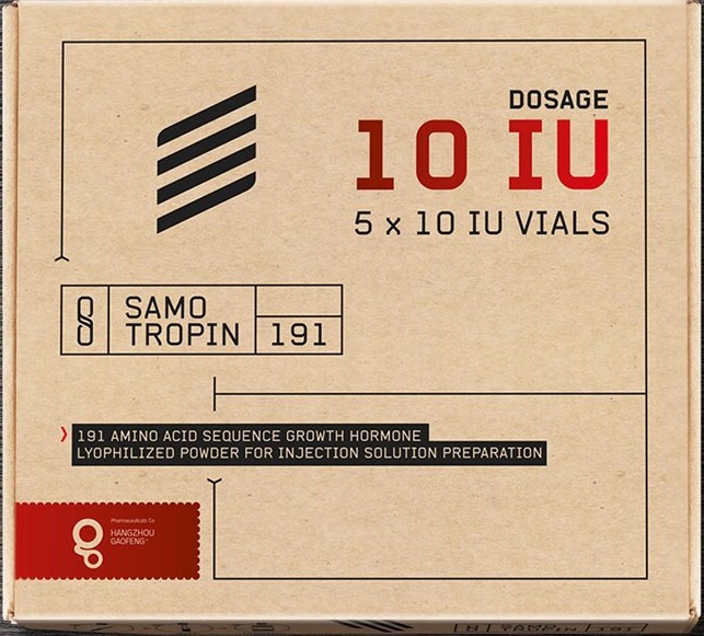 8 Samo Tropin (Гормон Роста) от Hangzhou Gaofeng (10ЕД на флакон) 8 Samo Tropin (Гормон Роста) от Hangzhou Gaofeng (10ЕД на флакон)