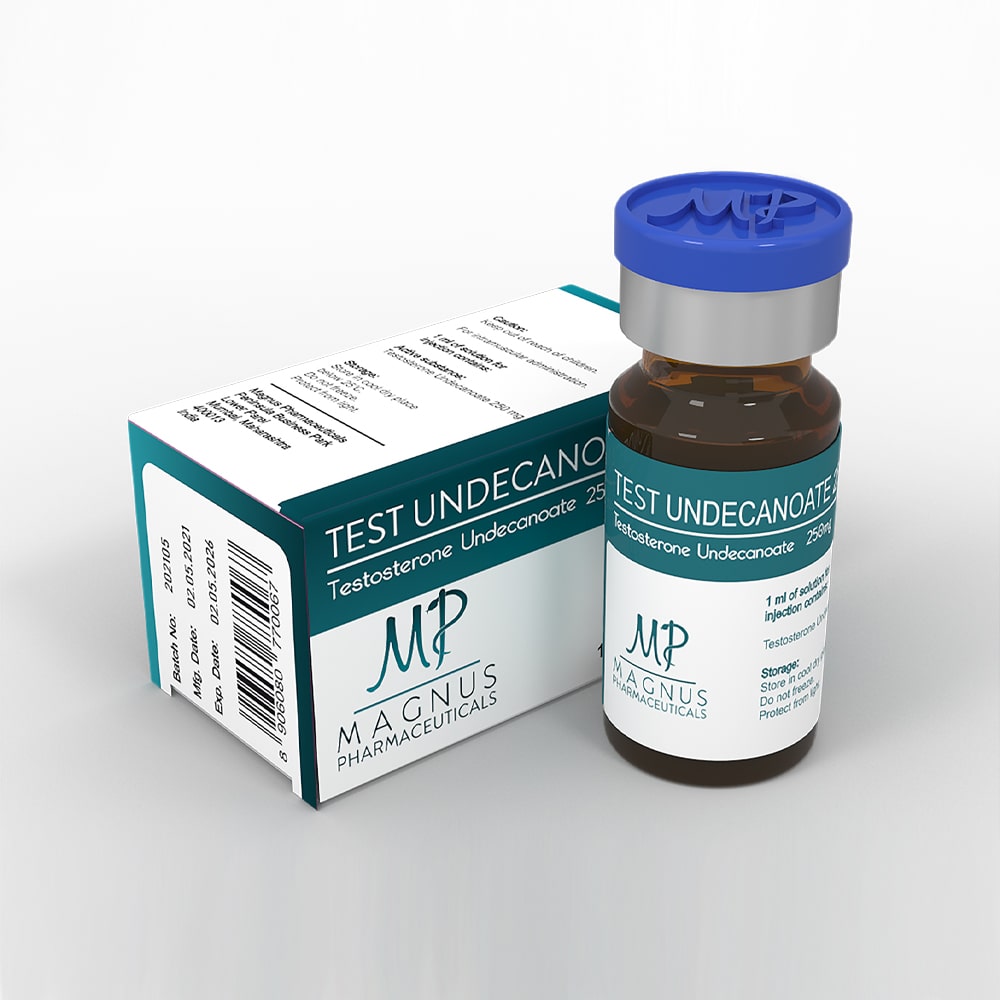 Test Undecanoate Magnus Pharmaceuticals 250mg — тестостерон ундеканоат флакон 10 мл